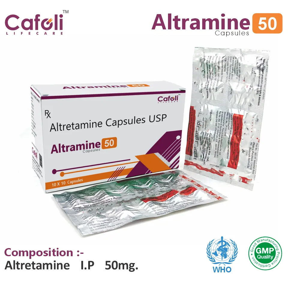 Altretamine 50mg Capsule PCD Pharma